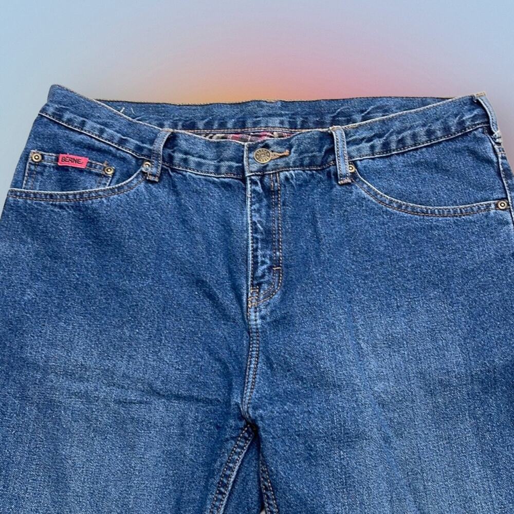 BERNE Women’s 12 Cotton Lined Blue Jeans / Winter Warm